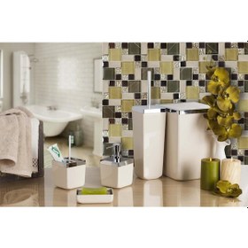 Resim Primanova Toskana 5 Parça Banyo Seti Gri 