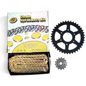 Resim Bajaj Pulsar Ns-Rs200 Zincir Dişli Seti(Oringli Zincir)108 Bakla 