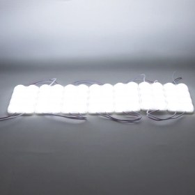 Resim Ayt Powermaster 12 Volt 3.6 Watt Soğuk Beyaz 2835 Mercekli 8 Ledli Modül LED 