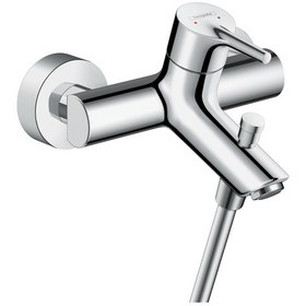 Resim Hansgrohe Talıs S Tek Kollu Banyo Bataryası Aplıke Krom 72400000 Krom 