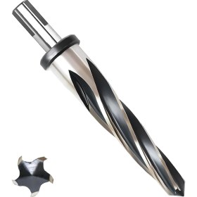 Resim 1 Inç Metal Reamer M2 Hss Çelik Alaşım Ahşap Plastik Hizalama 1/2 Inç Kaymaz Sap Için (Yurt Dışından) 