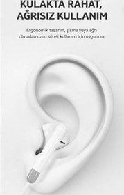 Resim Jack Girişli Mikrofonlu Kablolu Kulaklık 3.5mm 