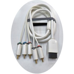Resim Leonpro Wİİ companent +R/L kablo wii Companent ses ve görüntü kablo TTAF 99002 
