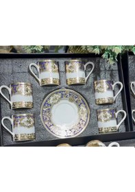 Resim Porselen Fincan 5 Gold 