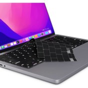 Resim Apple Macbook Pro 13 Inch A1706 ile Uyumlu Türkçe Q Klavye Slim Siyah Klavye Koruyucu Kılıf 