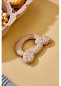 Resim Silikon Bebek Diş Kaşıyıcı - Moka Mocca 