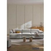Resim Most Mollista 3 Modül Kanepe Koltuk 32 Gri Keten Kumaş Yataş Sünger (Evinize Teslim) 