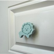 Resim Pomerol Mavi Aslan Dolap Kulpu - Çocuk Odası, Mutfak Ve Banyo İçin Sevimli Ve Dayanıklı Mobilya Kulp,kulpd 