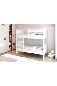 Resim Patiko Furniture Çift Katlı Ikiye Ayrılabilir Lüks Ranza (90x190) 