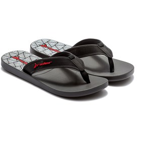Resim Rider Impulse Graphics Erkek Parmak Arası Terlik Gri-Siyah 39/46 