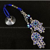 Resim Fatmanın Eli Nazar Araba Hediyesi Vantuz Otomobil Dikiz Ayna Süsü (387788870) 