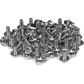 Resim Mena Rise Naco, Bilgisayar Montaj Vidaları 25'er Adet Set (Toplam 75 Adet). Kasa, Anakart, Dvd. HDD ve SSD Disk Için 