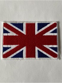 Resim StüdyoÜmitTişört Ingiltere Bayrağı-england Uk Flag Patch- Peç,arma Ve Kot Yaması 