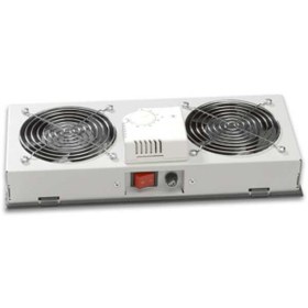 Resim cabex Kabinet 2 Li Fan Modülü Analog Termostat Switch Duvar Tipi 