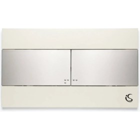 Resim Ece Banyo - Ideal Slim Çift Kademeli Rezervua Kumanda Paneli Outlet - W659057- 