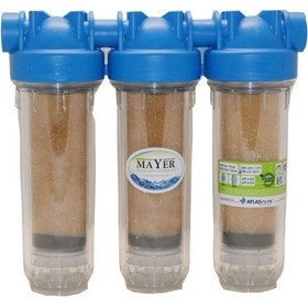 Resim Özel Reçineli Su Arıtma Cihazı 1 Takım Filtreli 