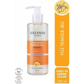 Resim Celenes Sea Buckthorn Yağlı ve Karma Ciltler için Yüz Temizleme Jeli 250 ML 