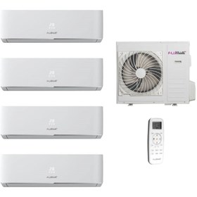 Resim Fujiplus A++ Inverter Multi Duvar Tipi Klima 4x12 Iç + 36000 Btu Dış Ünite 