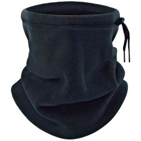 Resim Eleven Markets Kışlık Spor Unisex Siyah Polar Boyunluk Siyah Siyah 