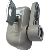 Resim Pentilt Çift Açılım Pvc Pencereler için Çocuk Emniyet Kilidi Gri 
