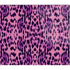 Resim Olinpa Cam Ocak Arkası Koruyucu | Lila Leopar Desenli 