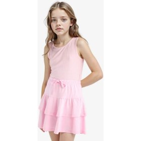 Resim DeFacto Bisiklet Yaka Basic Düz Atlet Kız Çocuk Z7815A625HS 