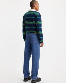 Resim Levi's 568 Stay Loose Lightweight Linen+ Denim Jean Erkek Pantolon - Tailored Scholar Indigo 