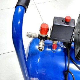 Resim Factor ZB2550 Hava Kompresörü 2.5 Hp 50 Litre Tank 8 Bar Sanayi Tipi Güçlü Endüstriyel Kompresör 