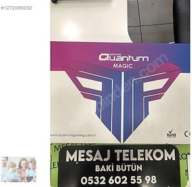 Resim MESAJ TELEKOMDAN SIFIR QUANTUM MAGIC OYUN CANAVARI i7 16/512 