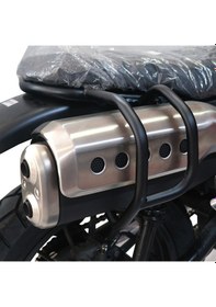 Resim Gp Kompozit Honda Cl 250 2023-2025 Uyumlu Egzoz Koruma Demiri Siyah 