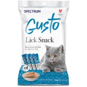 Resim Spectrum Gusto Lick Snack Ton Balıklı Sıvı Kedi Ödülü 4x15 Gr 