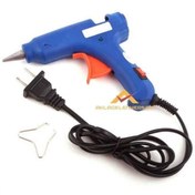 Resim abnturk 60w Açma Kapama Düğmeli Sıcak Silikon Tabancası 10adet 30cm Kalın Silikon Mum Şeffaf Çubuk Hediyeli 