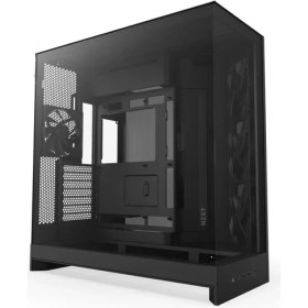 Resim Nzxt H Series H9 Flow CM-H92FB-01 Siyah Atx Mid Tower Gaming (Oyuncu) Kasa 