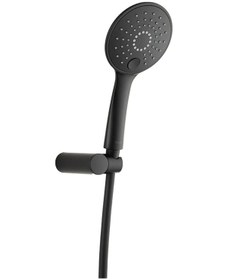 Resim Tema Slim Askılı Duş Seti Mat Siyah 52020-2m Siyah 