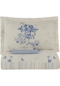 Resim Karaca Home Roxy Krep Çift Kişilik Nevresim Takımı Multıcolour Renkli 