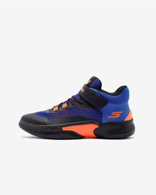 Resim Skechers Skx Court Hype - Hooper-hero Büyük Erkek Çocuk Mavi Basketbol Ayakkabısı 406068l Blbk 