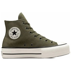 Resim Converse Chuck Taylor All Star Lift Unisex Günlük Ayakkabı A11144c Haki A11144c Haki 