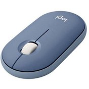 Resim logitech M350 Pebble Kablosuz Mouse Uzay Mavisi 