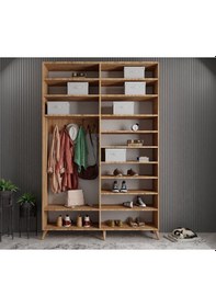 Resim Açelya Portmanto Vestiyer Çam M8- 140 cm 