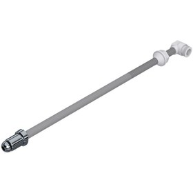 Resim MELEKYAPI Taharet Çubuğu Borusu Krom Uçlu (KROM KAPLAMA) 290 Mm 