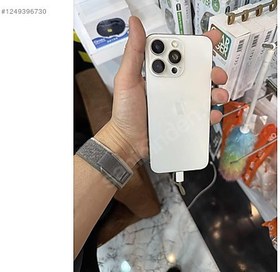Resim Apple iPhone 15 Pro Max İkinci El YD | 256 GB | Beyaz 