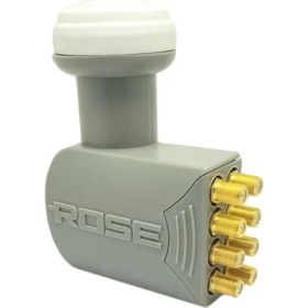 Resim Rose 0.1db Octo 8 Çıkışlı Lnb Full Hd 4K Uyumlu 