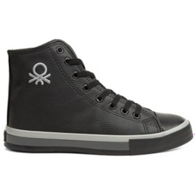 Resim Benetton® | BN-30755 - 3374 Siyah - Erkek Spor Ayakkabı 