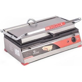 Resim KAPLANLI 24 Dilim Ev ve Sanayi Tipi Elektrikli Döküm Tost Makinesi 59X30 cm 