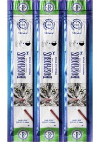 Resim Bosphorus Kuzu Etli ve Pirinçli Kedi Ödülü 3 x 5 G 