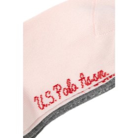 Resim U.s. Polo Assn. Kız Çocuk Gri Melanj Çorap (Dizaltı) 50318076-VR086 