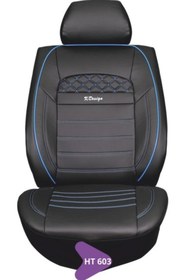 Resim K-Design Birinci Sınıf Karen Deri Serisi Ht603 Oto Koltuk Kılıfı 