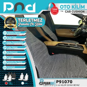 Resim Genel Markalar 3 LU KILIM SIYAH BEYAZ 