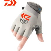 Resim Liangduo Shop Gümüş Tarzı S Beden Yeni Daiwa Balıkçılık Eldiven Spor Hızlı Kuru Balıkçılık Eldiven Nefes Avcılık Kaymaz Açık Kamp Bisiklet Parmak Spor Eldiven (Yurt Dışından) 