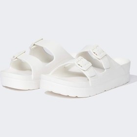 Resim DeFacto Kadın Yüksek Taban Çift Bantlı Eva Terlik C0701AX25SMWT55 Beyaz 